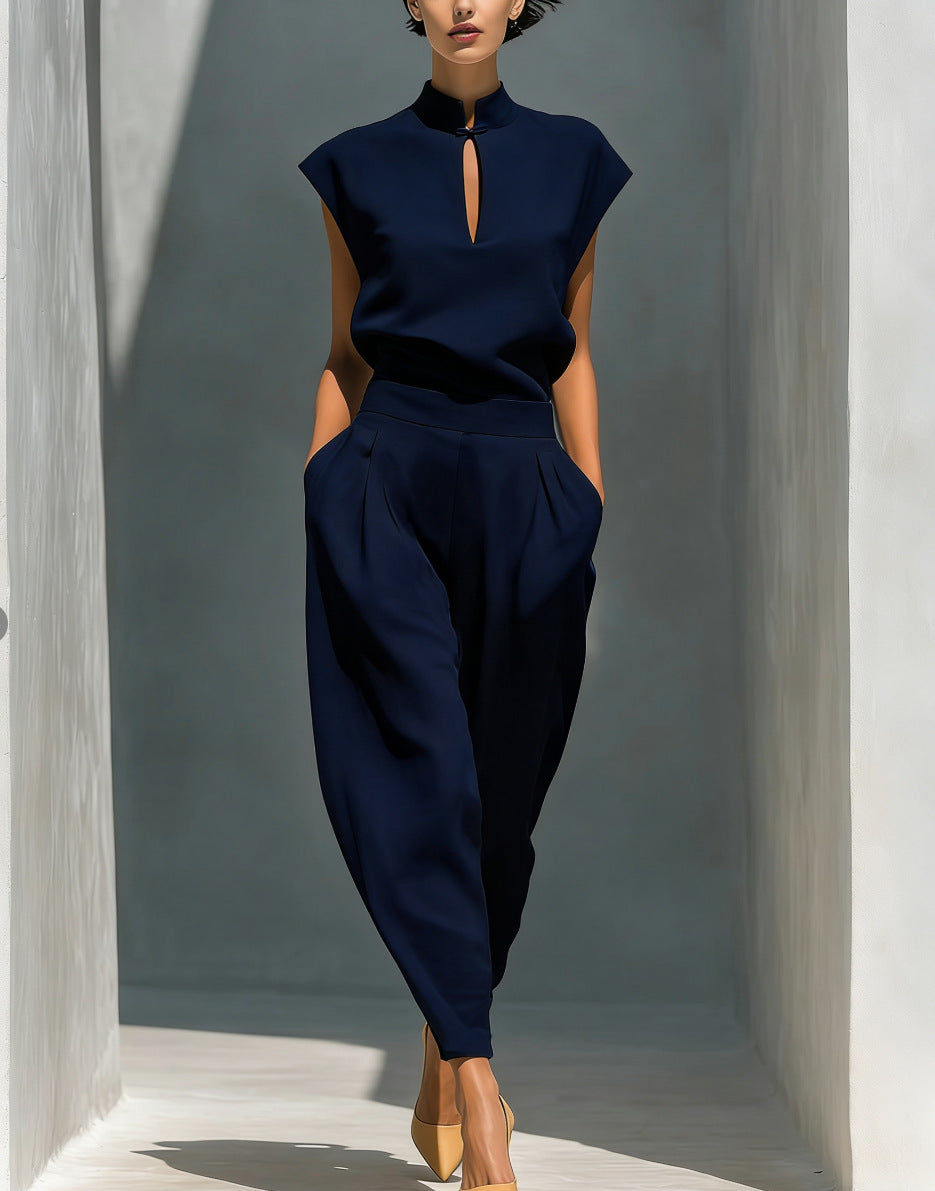 The 'Oriental-Zen' Lustrous Satin Mandarin Set