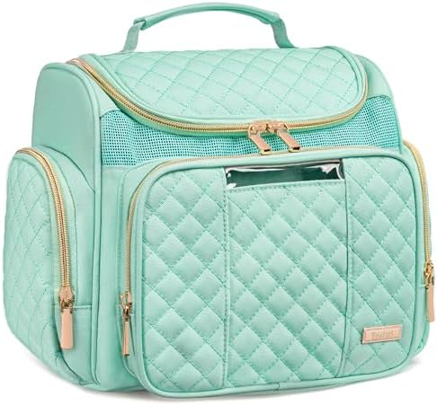 Tealari Large Toiletry Bag for Women Men,Bathroom Bag,Water Resistant Shower Bag,Makeup Bag,Portable Shower Caddy for College Dorm,Hanging Travel Toiletry Bag with Transparent Waterproof Phone Pocket