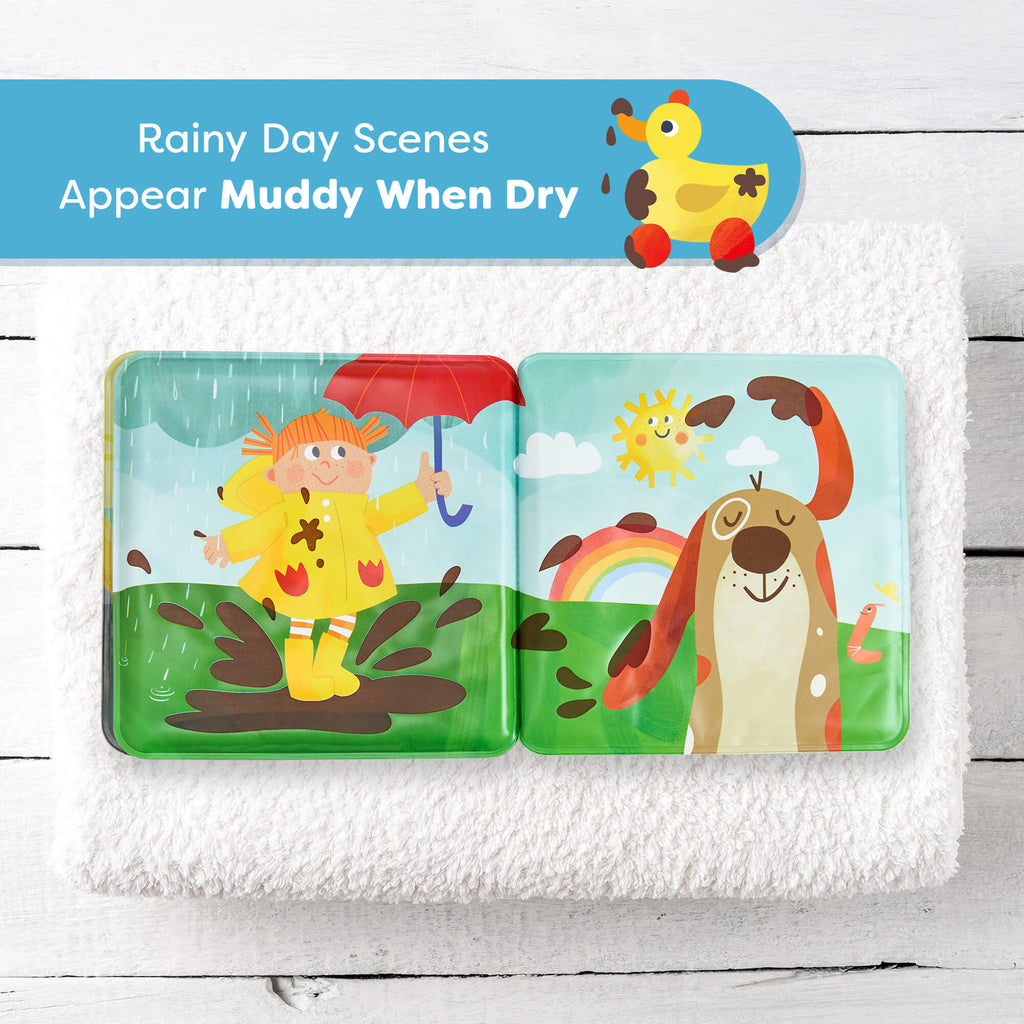 Magic Muddy Day Color Changing Bath Book