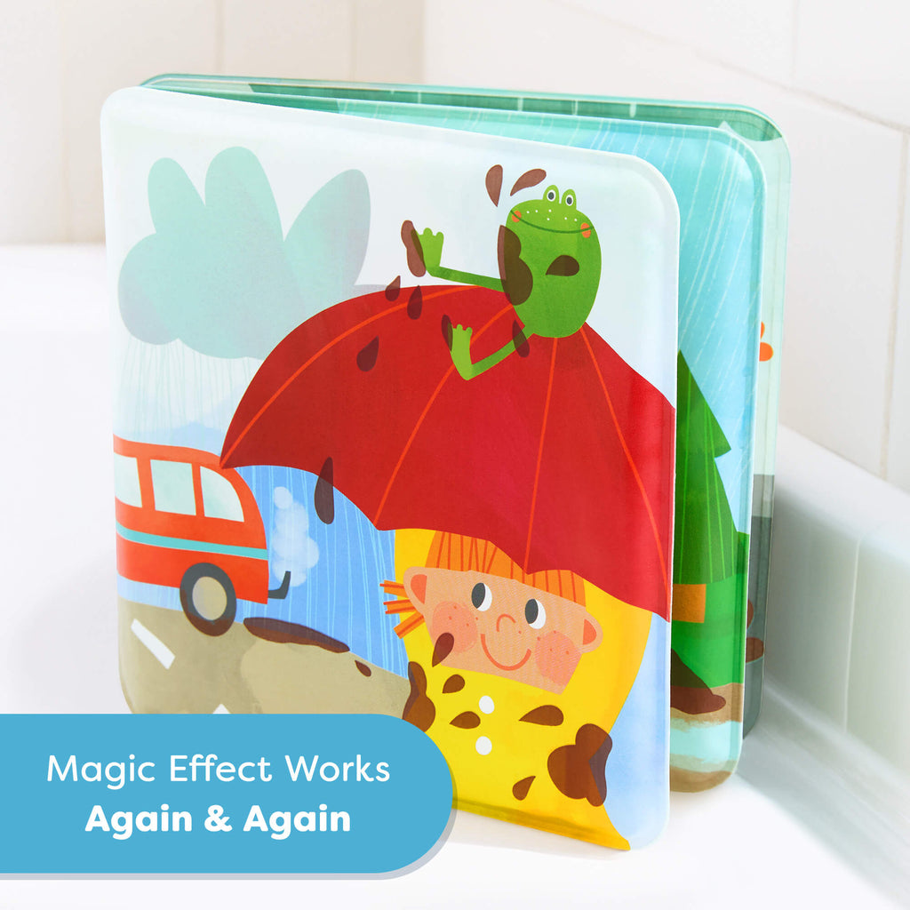 Magic Muddy Day Color Changing Bath Book