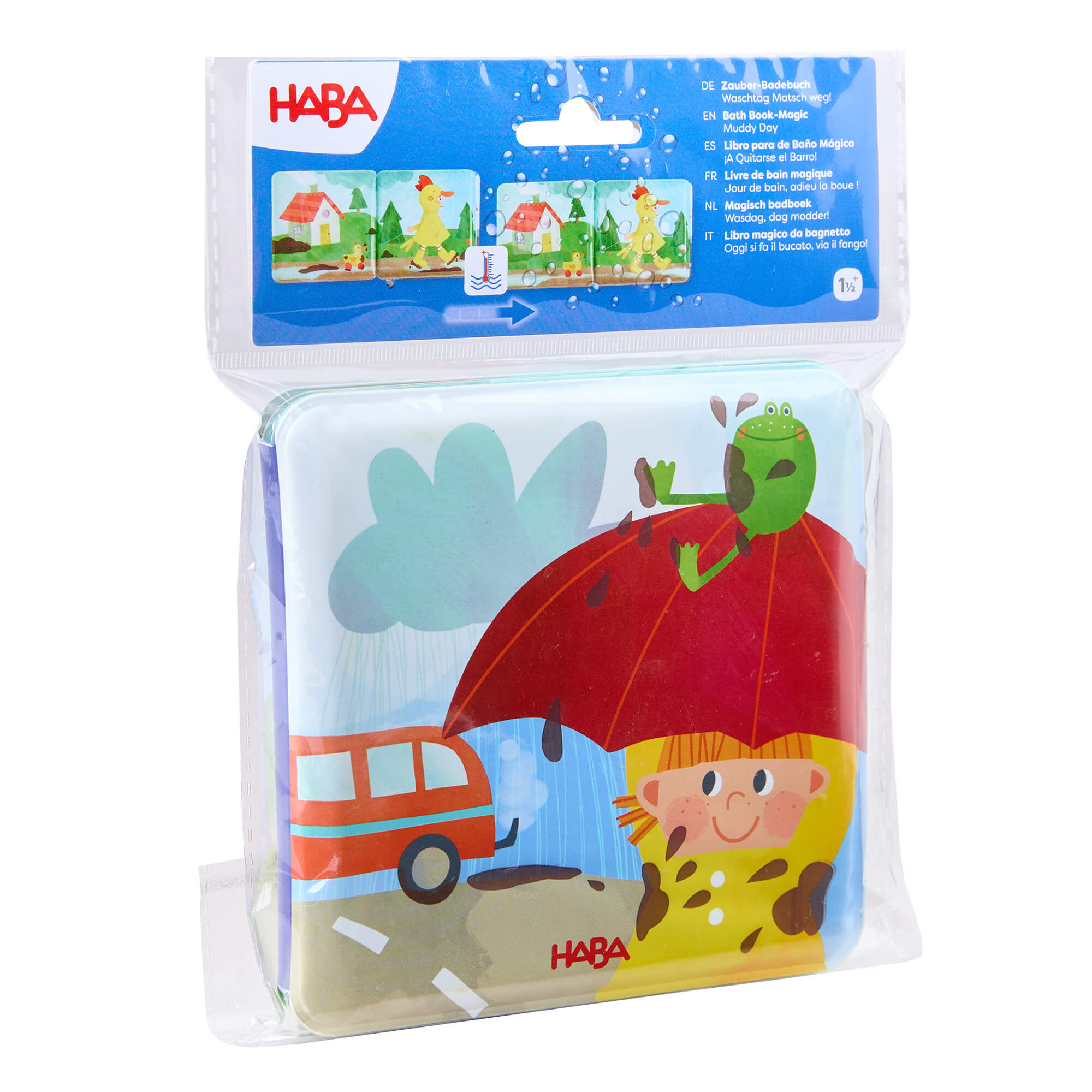 Magic Muddy Day Color Changing Bath Book