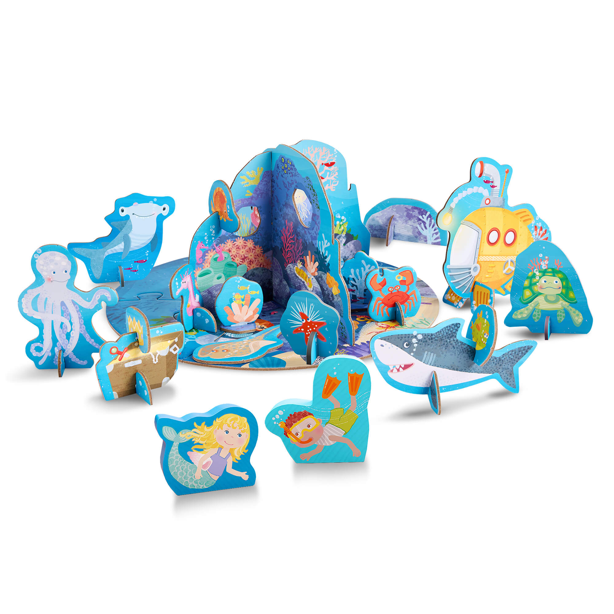 3D Puzzle Play World - Underwater