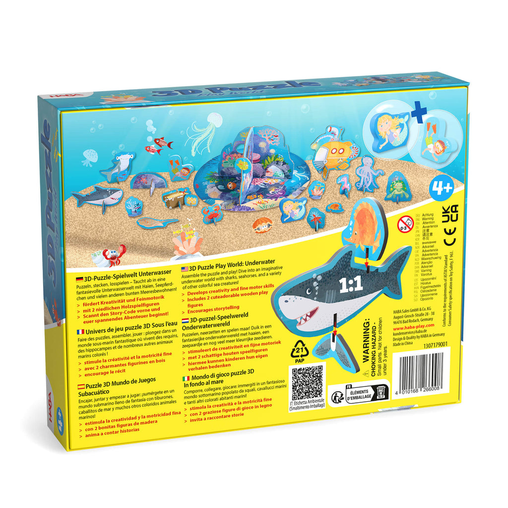 3D Puzzle Play World - Underwater
